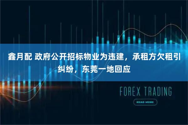 鑫月配 政府公开招标物业为违建，承租方欠租引纠纷，东莞一地回应