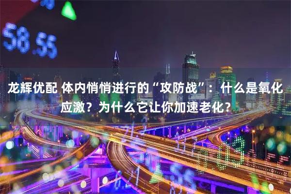 龙辉优配 体内悄悄进行的“攻防战”：什么是氧化应激？为什么它让你加速老化？